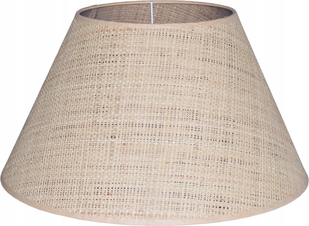 Asztali lámpaernyő Kúp 20/45cm E27 Rafia Ratan Boho Carini