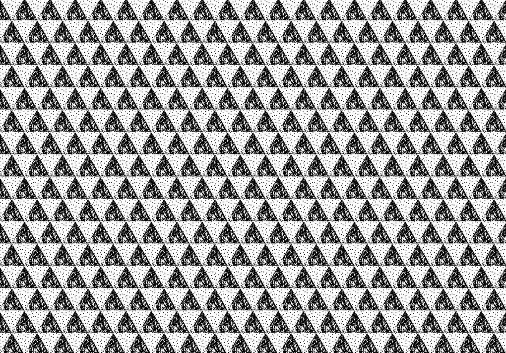 Fotótapéta - Háromszög (152,5x104 cm)