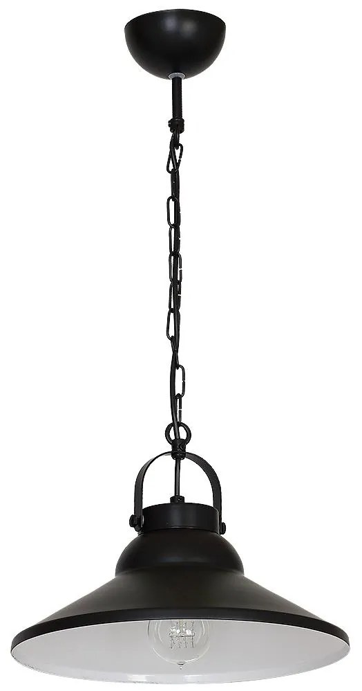 Csillár IRON 1 1xE27/60W fekete