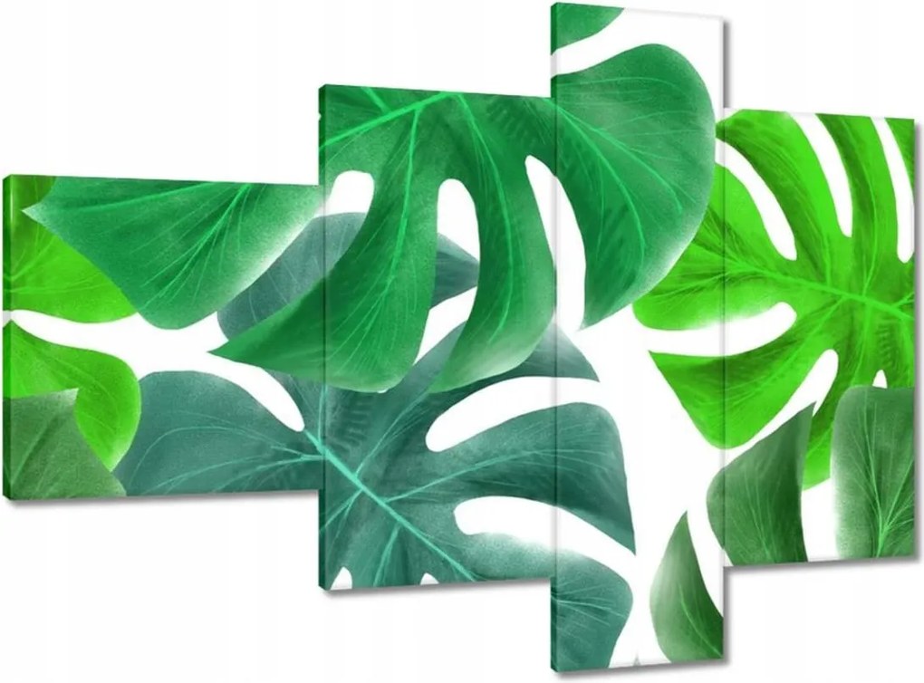 Vászonkép 100x70 Levelek Monstery Trópusok