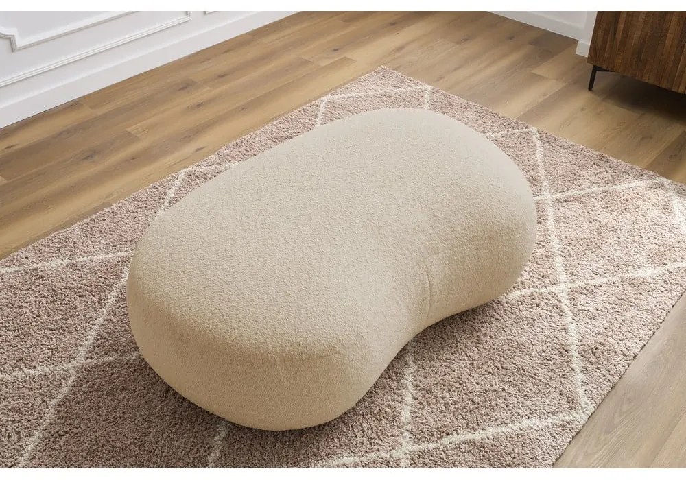 Bézs buklé szövet lábtartó Saint-Germain – Bobochic Paris