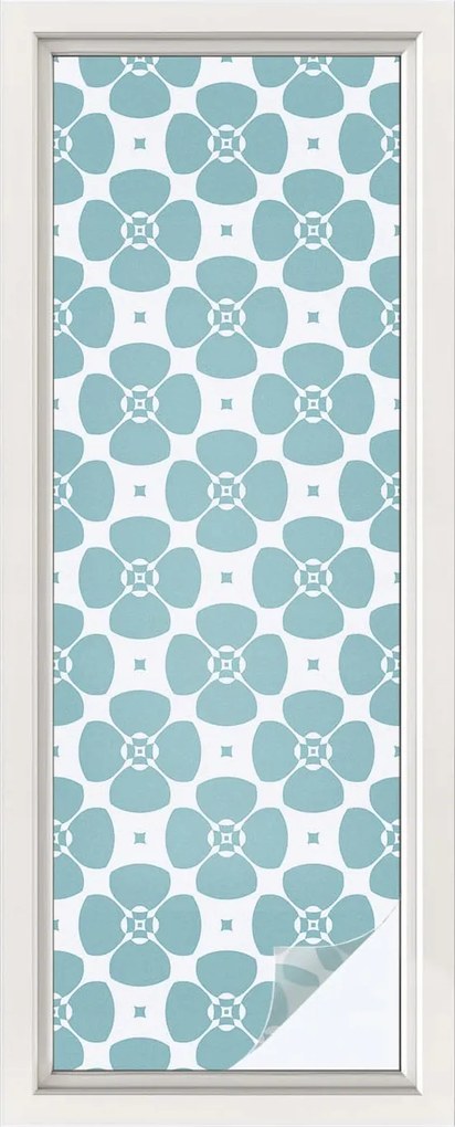 Öntapadós Ablakfólia Adatvédelem Virágos szimmetria 50x146