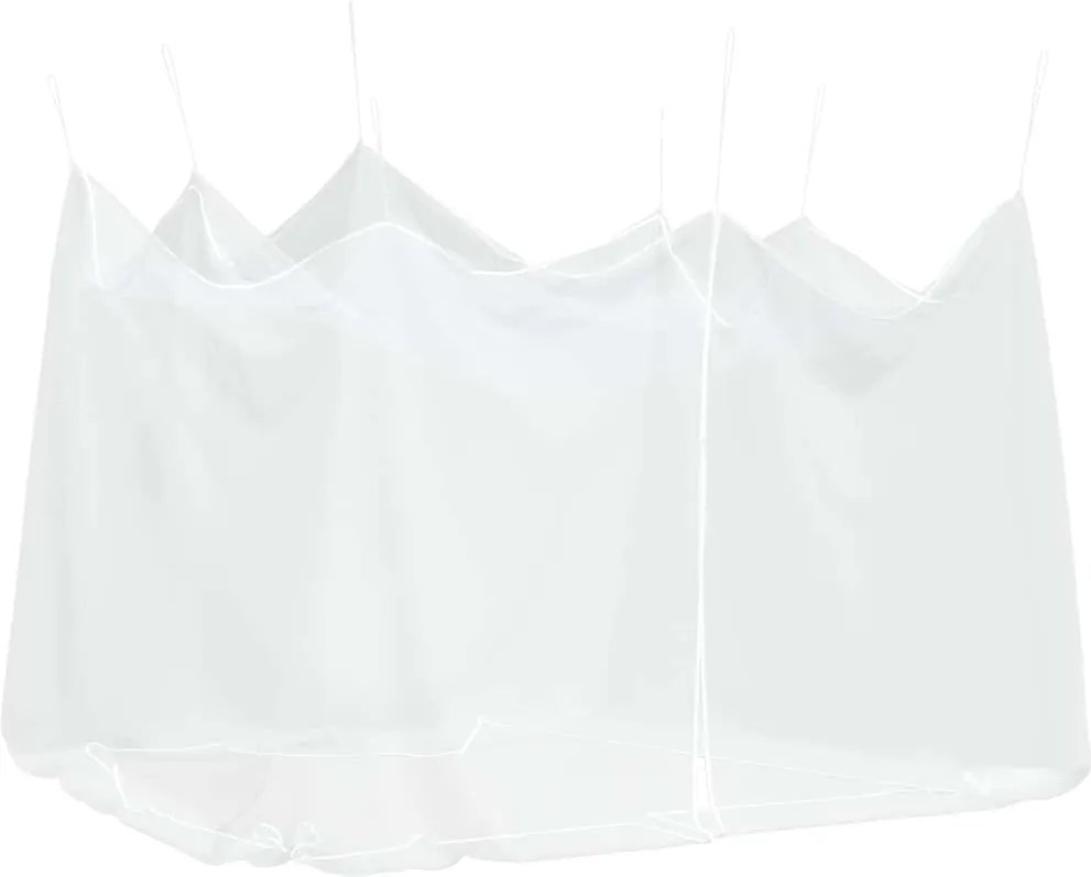 vidaXL fehér kültéri szúnyogháló 220 hálós 300 x 300 x 250 cm