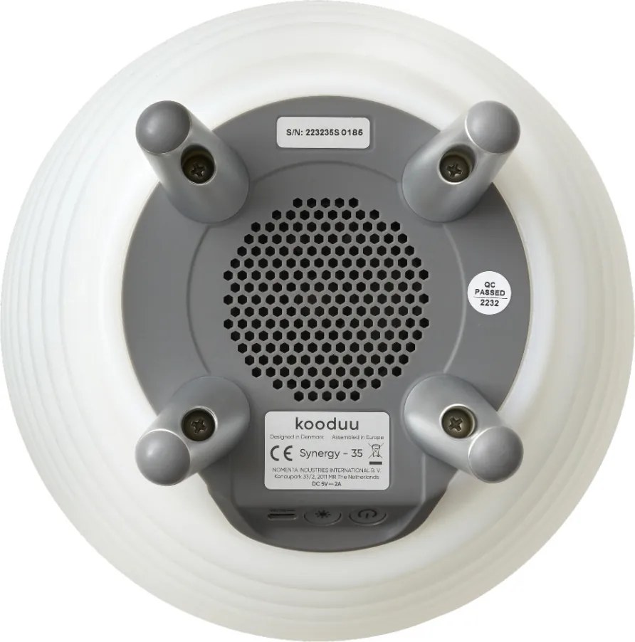 Synergy 35 lámpa, hangszóró, bor- és italhűtő