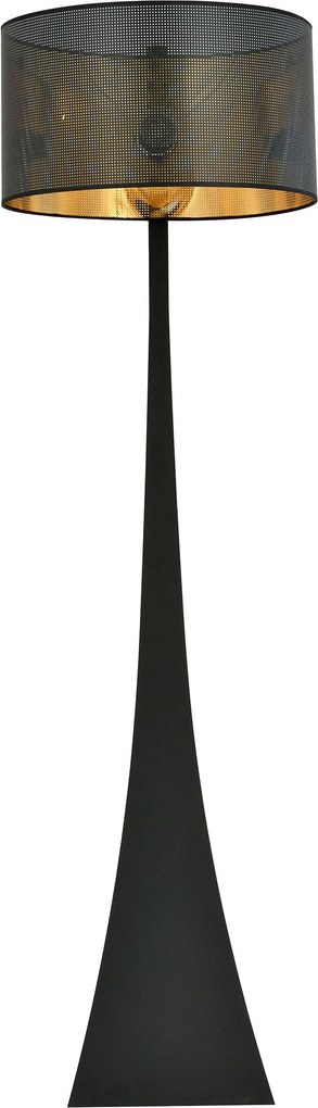 Emibig modern állólámpa estrella fekete arany emi1156/lp1