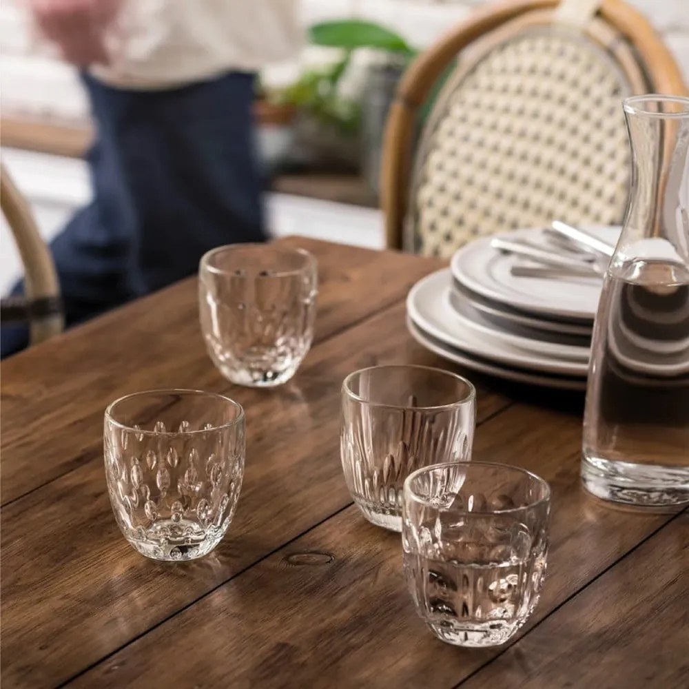 Pohár szett 4 db-os 220 ml Troquet – La Rochére