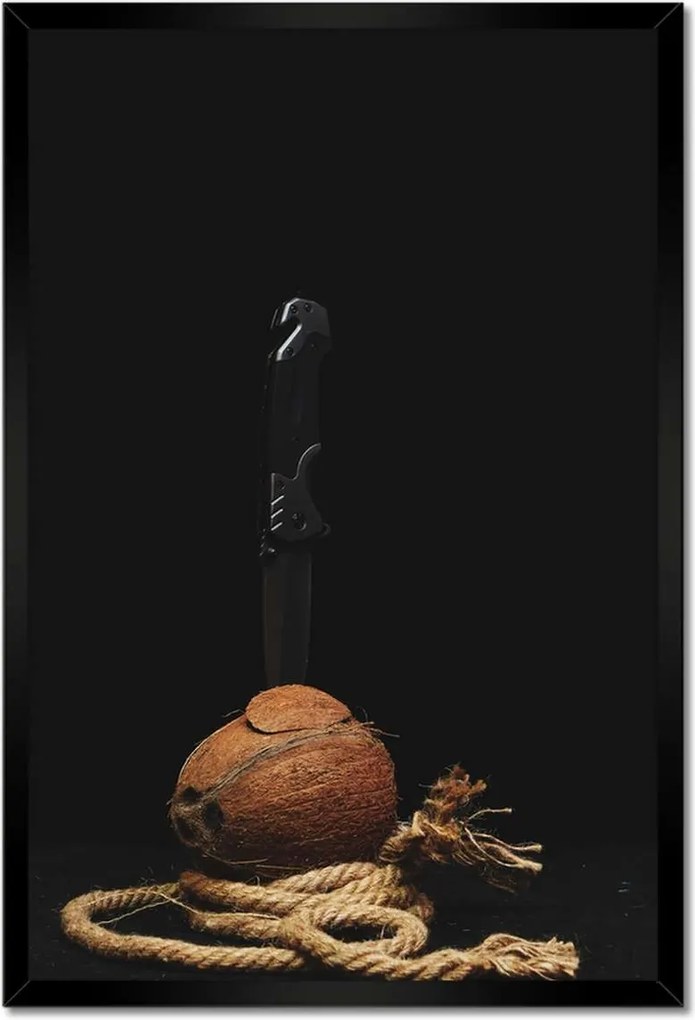 Poszterek keretben 40x60 Kókuszba szúrt kés zsinór