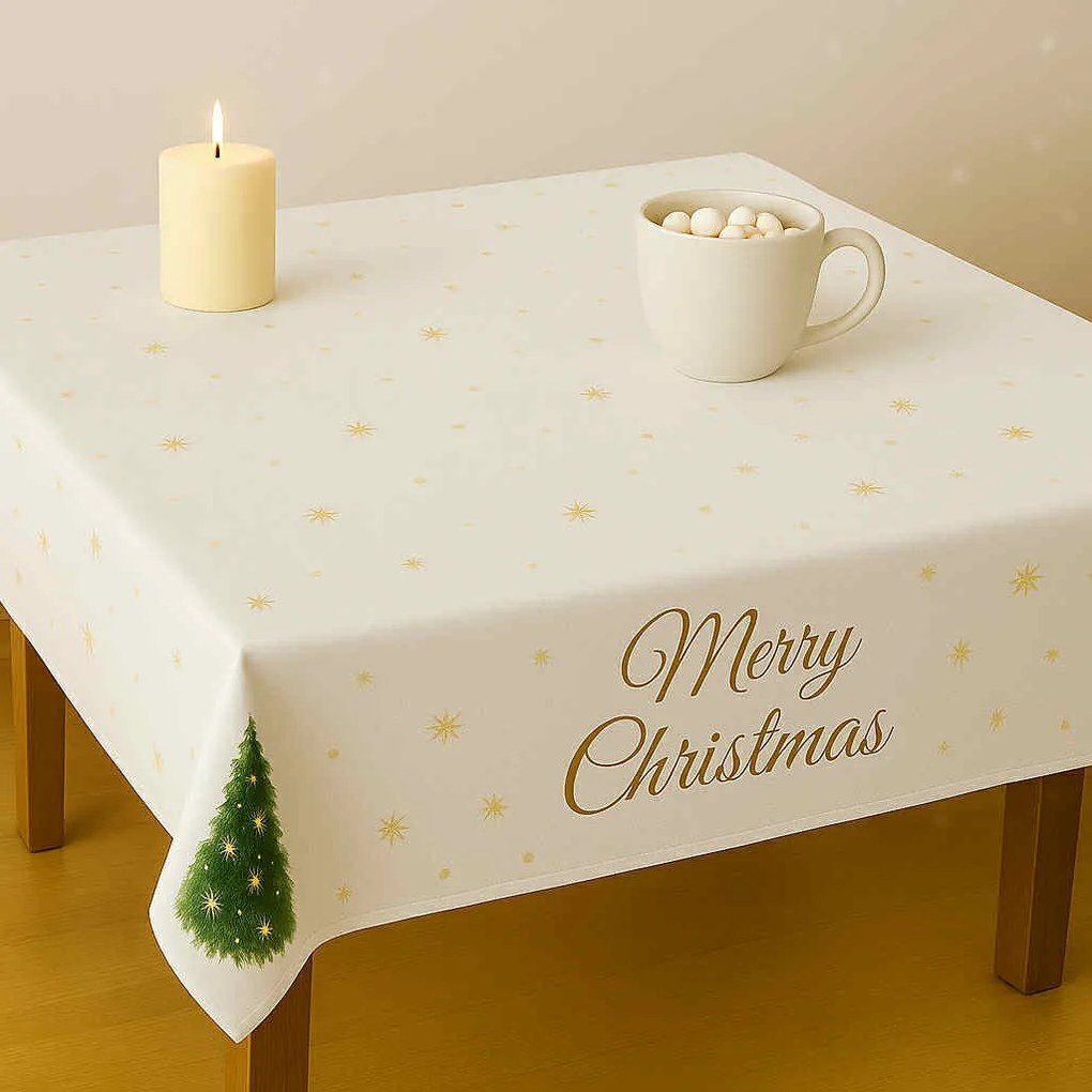Karácsonyi terítő Merry Christmas 140 x 180 cm TiaHome