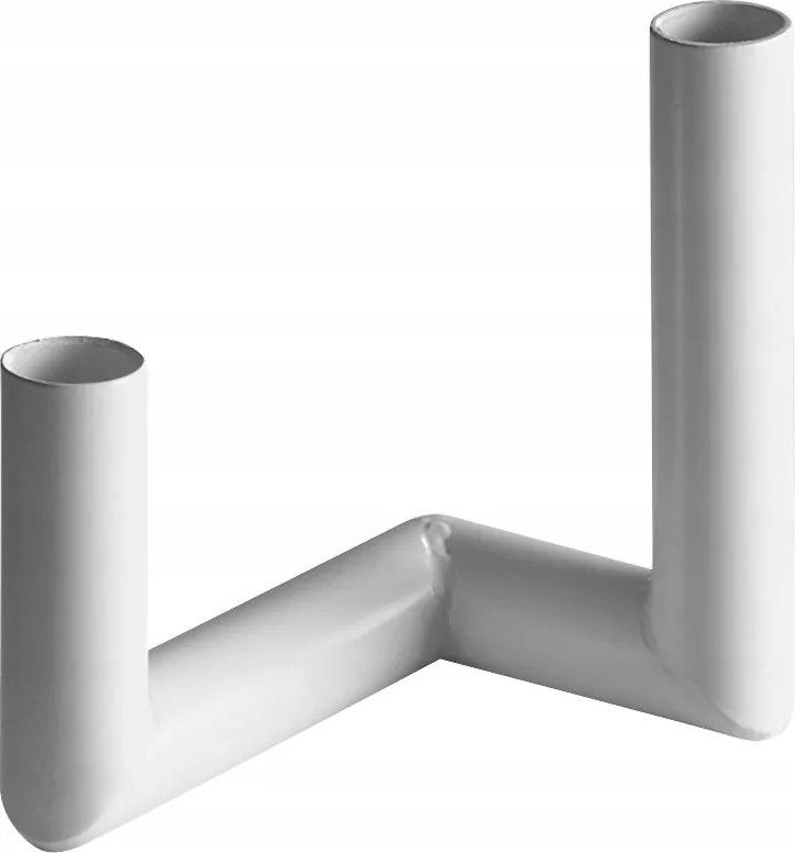 Nur Design Studio Pipeline Gyertyatartó Fehér