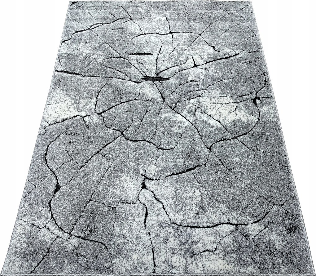 Szőnyeg 240x330 Szürke Masszív Törzs 3D Kivágott Fríz