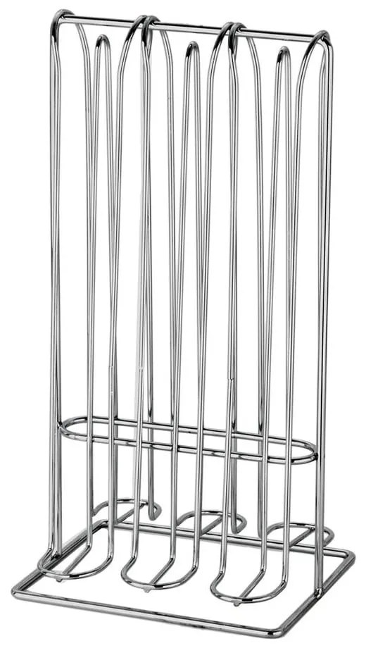 Ezüstszínű kávékapszula tartó – Household Pleasure