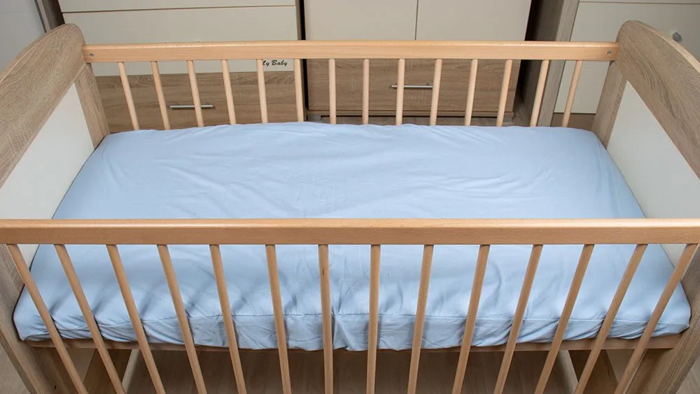Bébi pamut gumis lepedő 60x120/70x140