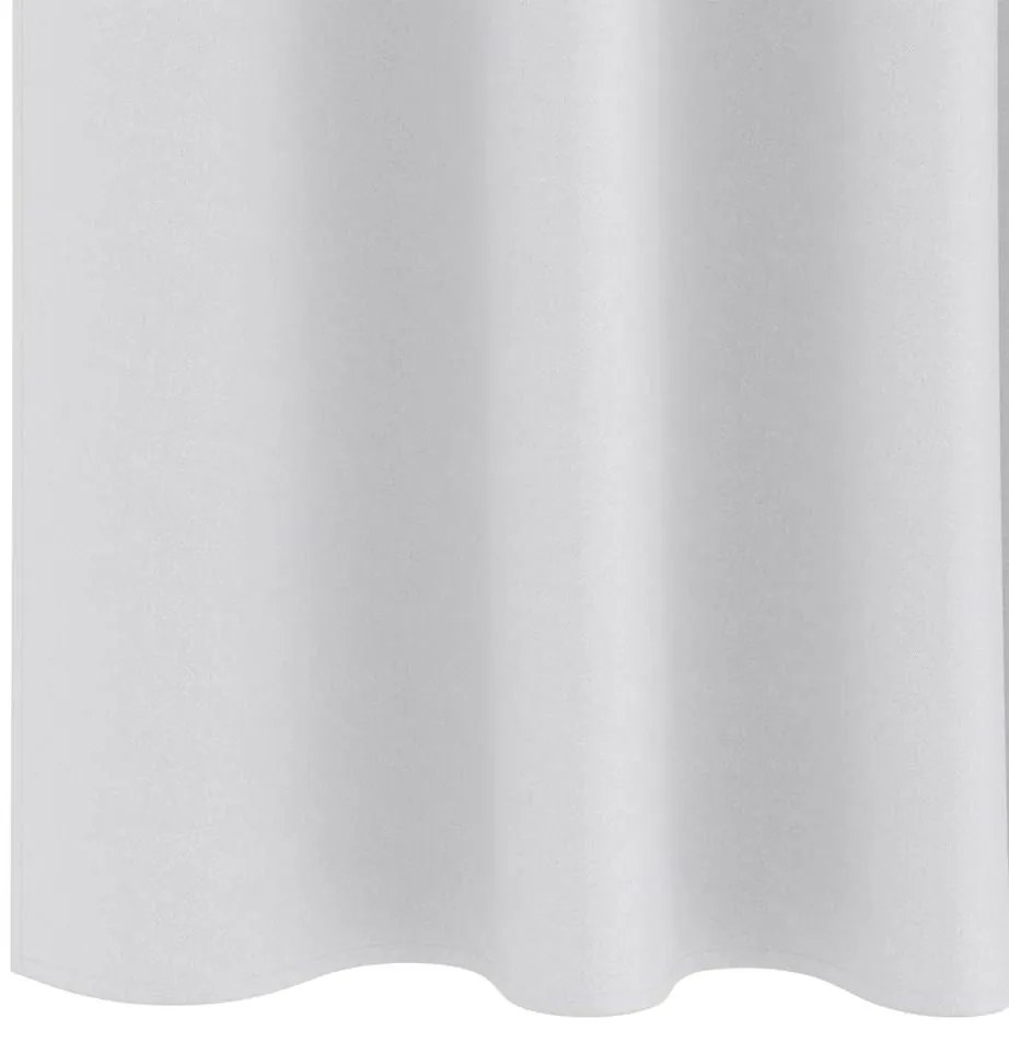 Függönyök függönyökkel 2 pcs Világosszürke 175x140cm Poliészter
