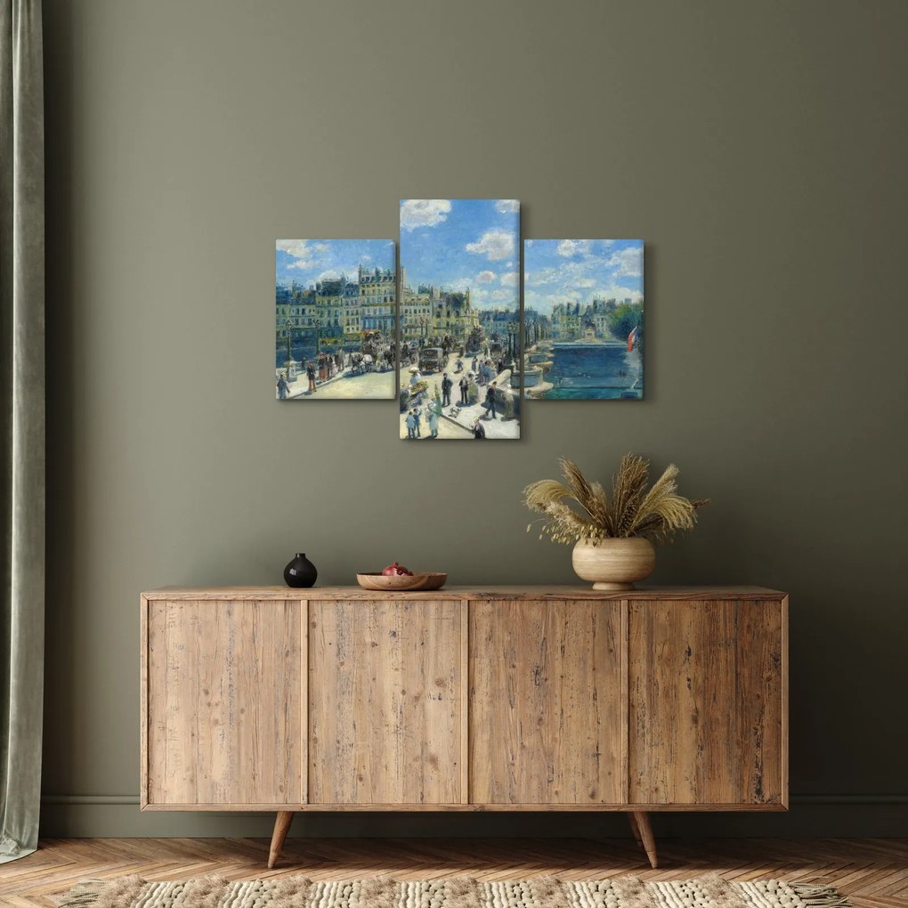Kép - Auguste Renoir, Pont Neuf, Paris, reprodukciók (90x60 cm)