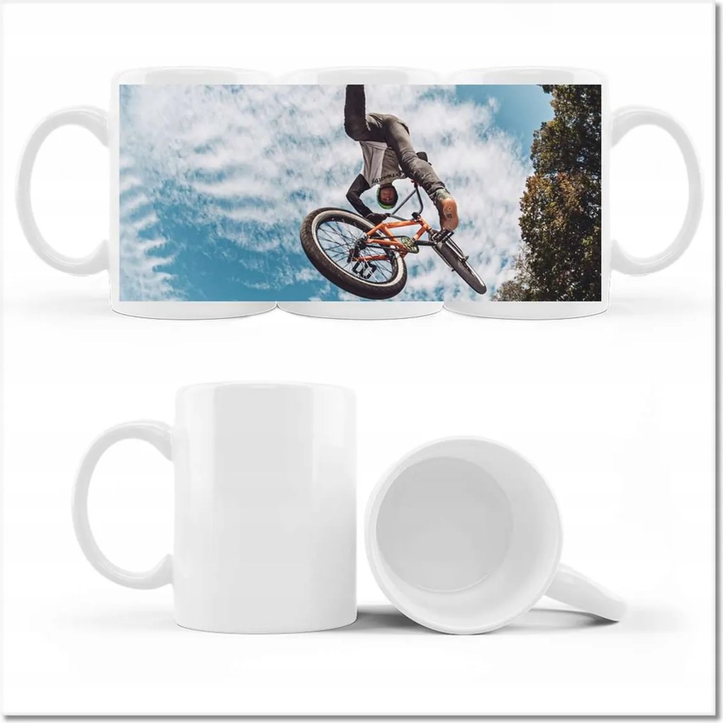 Fotó bögre Bmx Versenysport Ugrálás