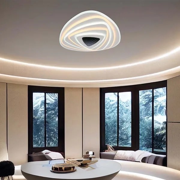 Mennyezeti lámpa  energiatakarékos LED fényforrással /120W/230V 3000-6500K + távirányító