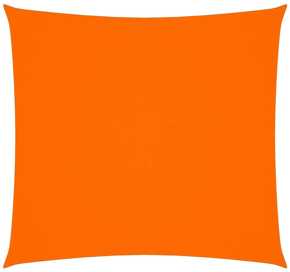 135693 Sunshade Sail Oxford Fabric Square 7x7 m Orange