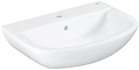 Grohe Bau Ceramic mosdó 60,9x44,2 cm fehér színben fényes felülettel középső nyílással 39421000 G39421000