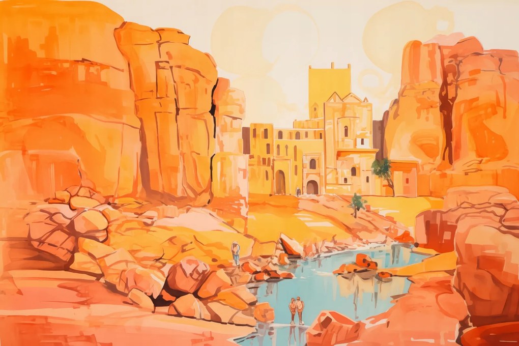 Poszter 91,5x61cm Romok a nap alatt