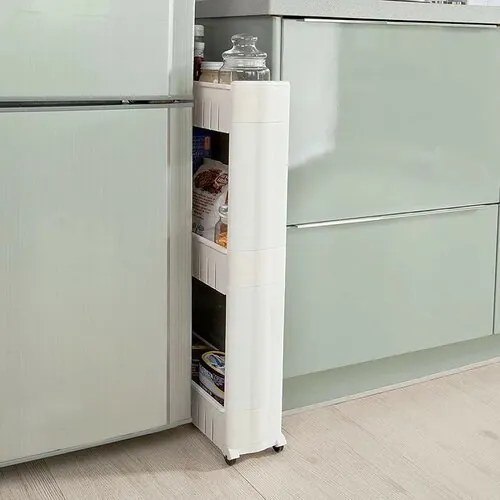 4Home Slim Jimkeskeny, kerekes tárolóállvány