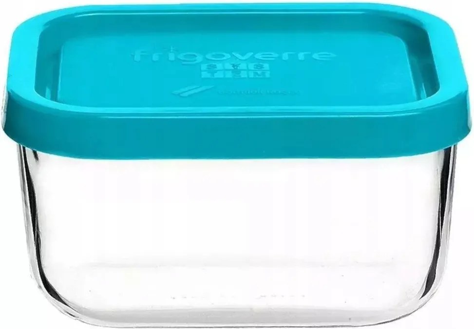 Bormioli Frigoverre 10x10 cm-es üveg ételtároló doboz