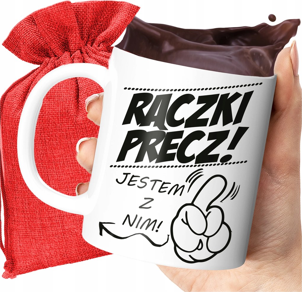 Bögre Fogantyú El A Vicces Bögre A Lány Neki Valentin-napi Ajándék