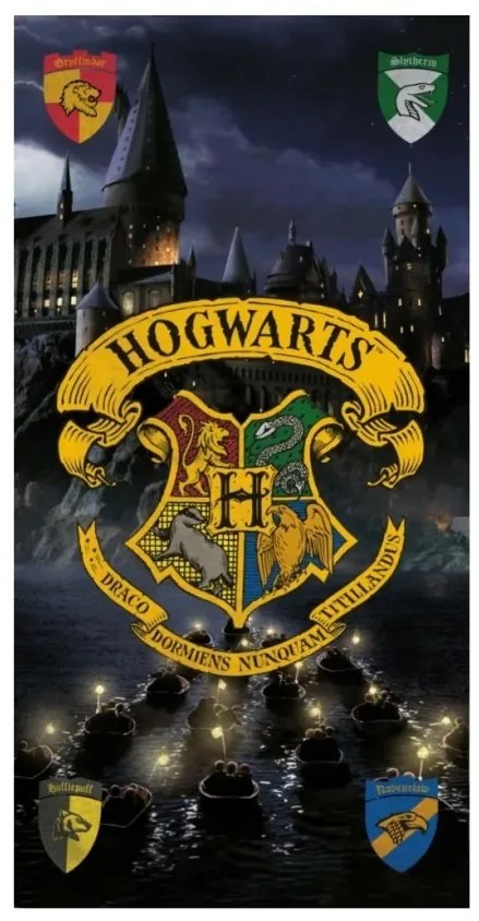Harry Potter Sorting fürdőlepedő, strand törölköző 70x140cm