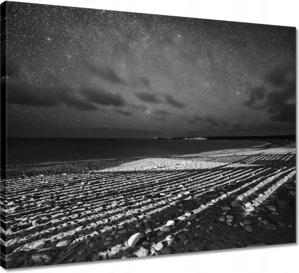 Vászonkép 50x40 Ciprus csillagos éjszaka