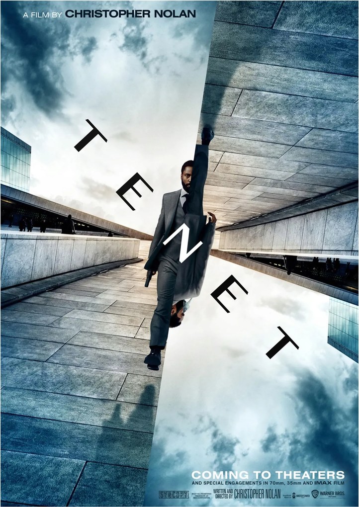 Tenet poszter Christopher Nolan