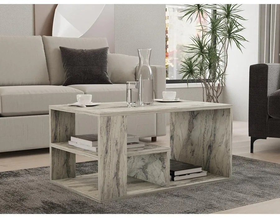 Dohányzóasztal Eros - Freesia Marble