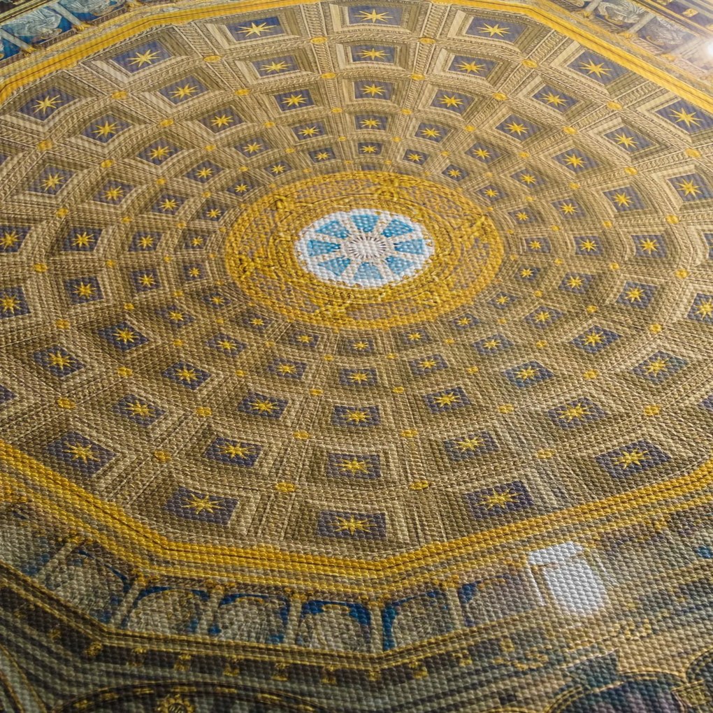 A Siena templom mennyezetének képe (90x60 cm)