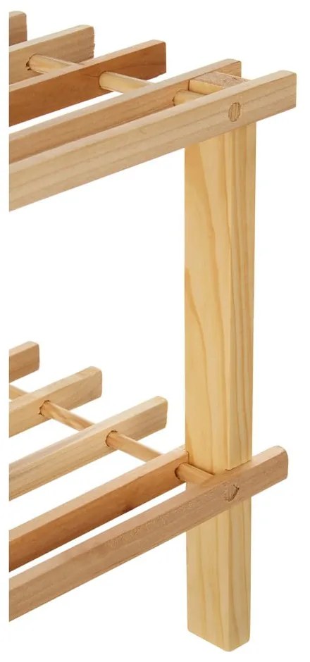Natúr színű jegenyefenyő cipőtartó – Premier Housewares