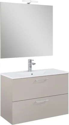 Ceramia Lea Fürdőszobabútor szett mosdóval 81,4x55x41,7 cm kasmír LEASET80C