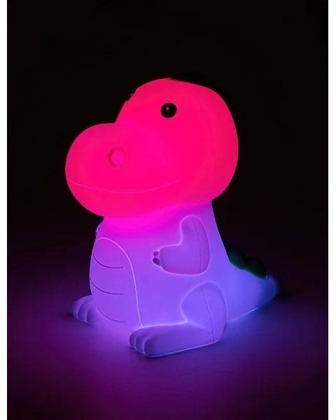 Rabalux 76021 - LED RGB Dimmelhető gyermek kislámpa DINOO LED/0,45W/5V