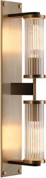 Girona nagy fali lámpa 70 cm fém &amp; kristály