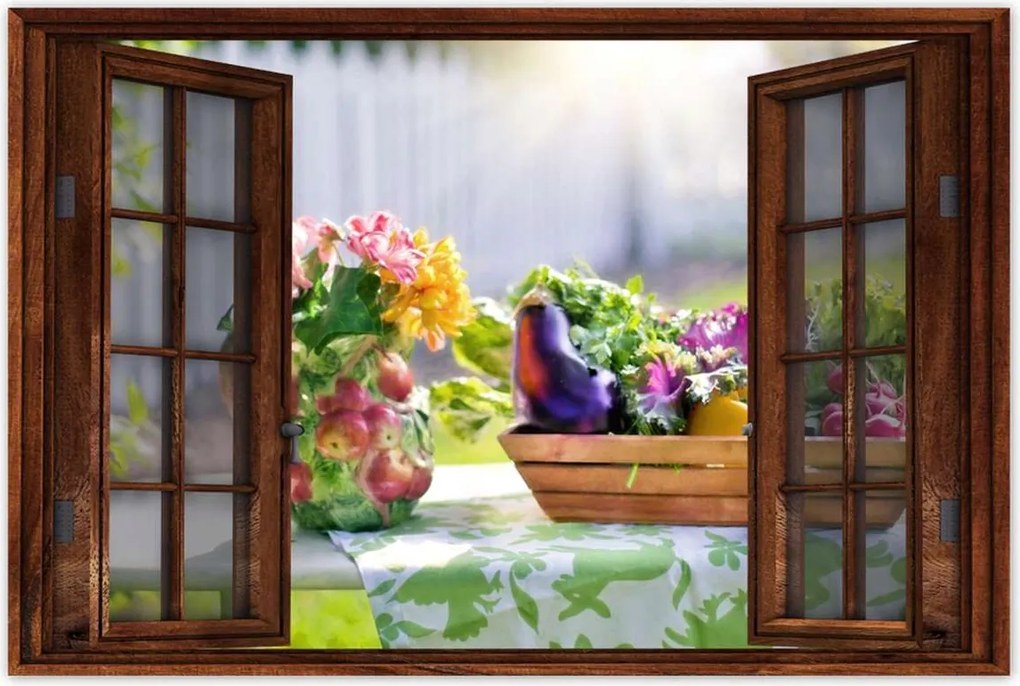 Poszterek 60x40 Zöldségek a serpenyőben