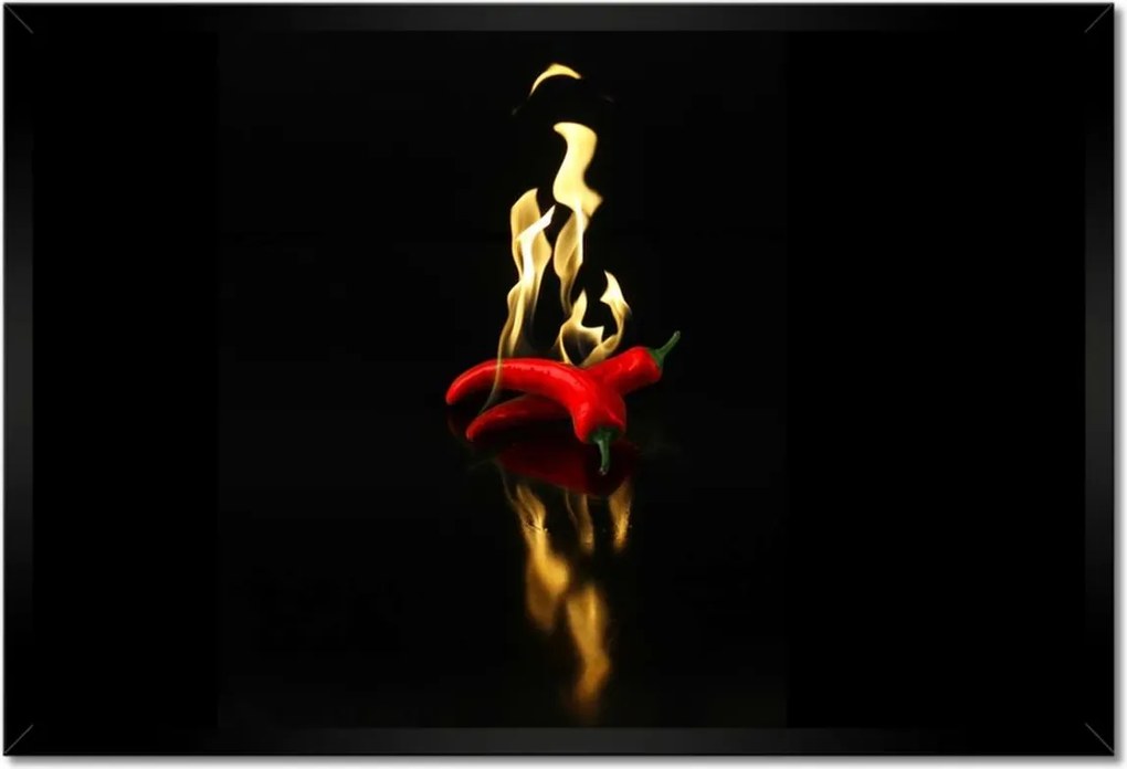 Poszterek keretben 60x40 Forró paprika