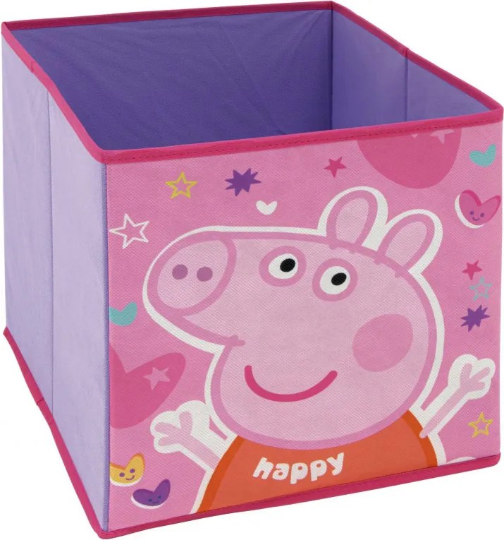 Peppa malac Happy játéktároló 31×31×31 cm
