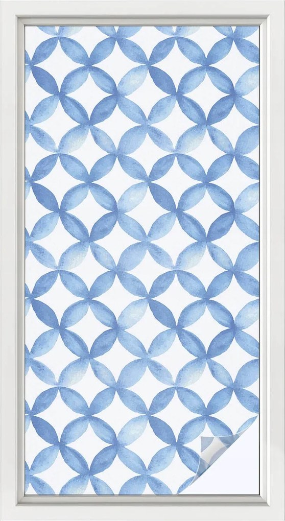 Ablakfólia Szélvédő Adatvédelem Geometrikus virágok 50x100