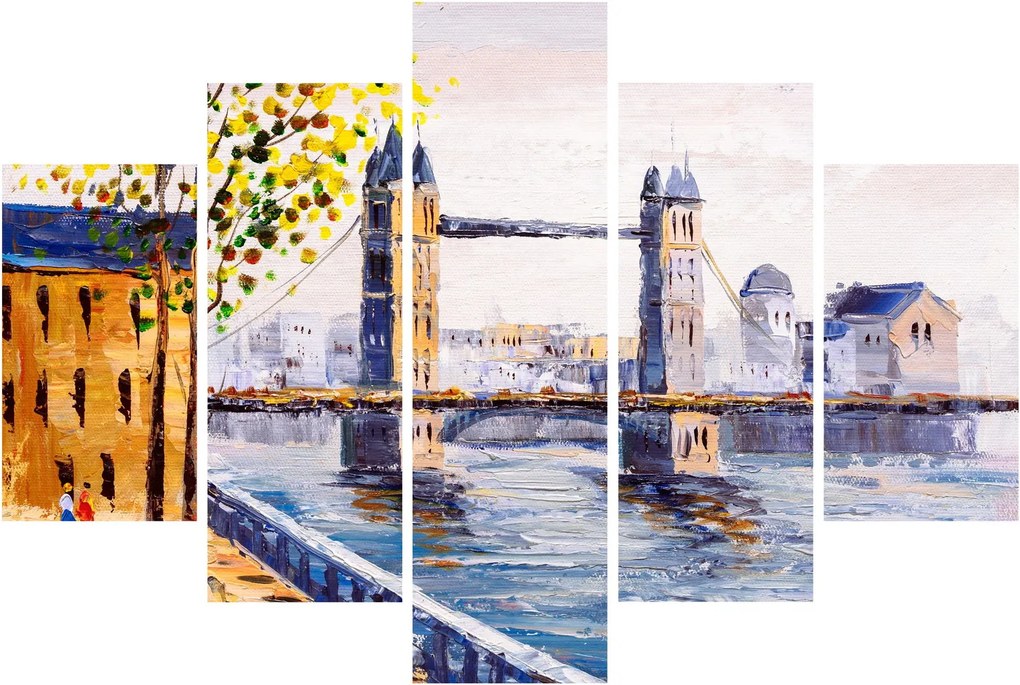 Kép - A város festménye (150x105 cm)