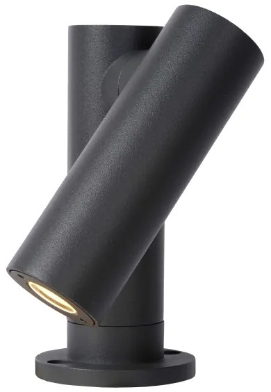 Lucide 27893/05/29 - LED Kültéri lámpa TATUM LED/5W/230V IP65 14 cm antracit