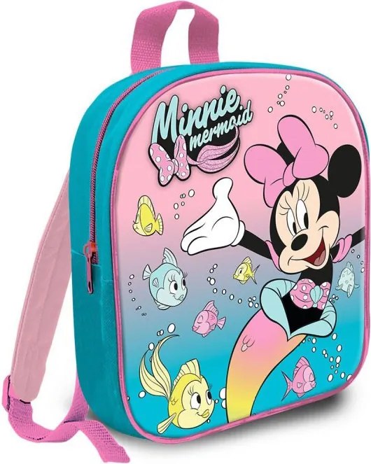 Disney Minnie Mermaid hátizsák, táska 29 cm
