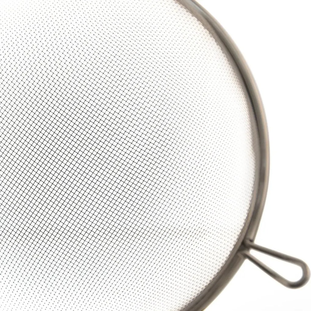 Orion Rozdamentes acél szűrőedény 14 cm, 14 cm