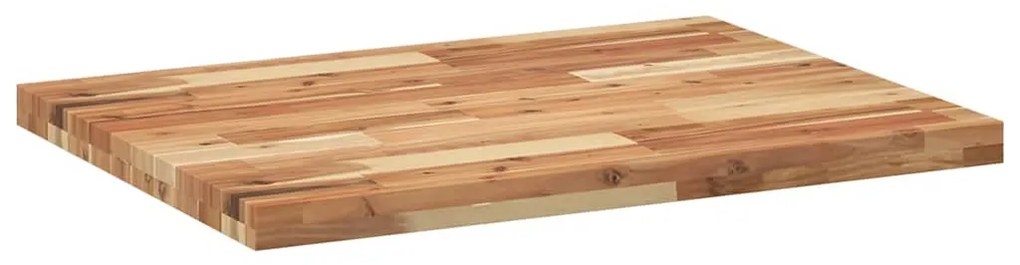 olajbevonatú tömör akácfa íróasztallap 80 x 60 x 4 cm