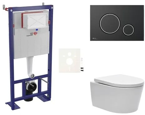 Fali WC szett SAT előtétfalas szereléshez + SAT Brevis WC SIKOSSBR78