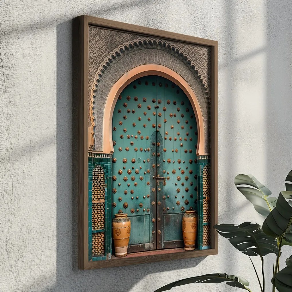 GE128-L keretezett MDF falikép, 35 x 47 cm