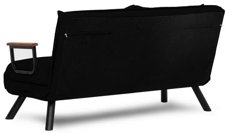 Sando 2 Black kinyitható kanapé