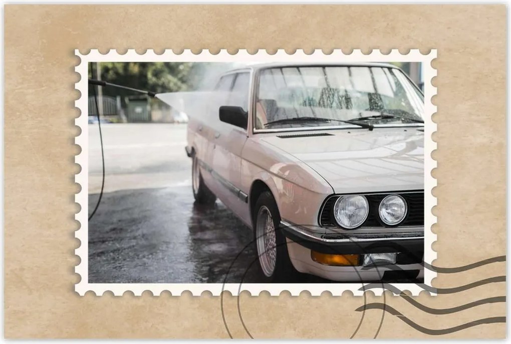 Poszterek 120x80 Cápa Klasszikus Bmw Auto