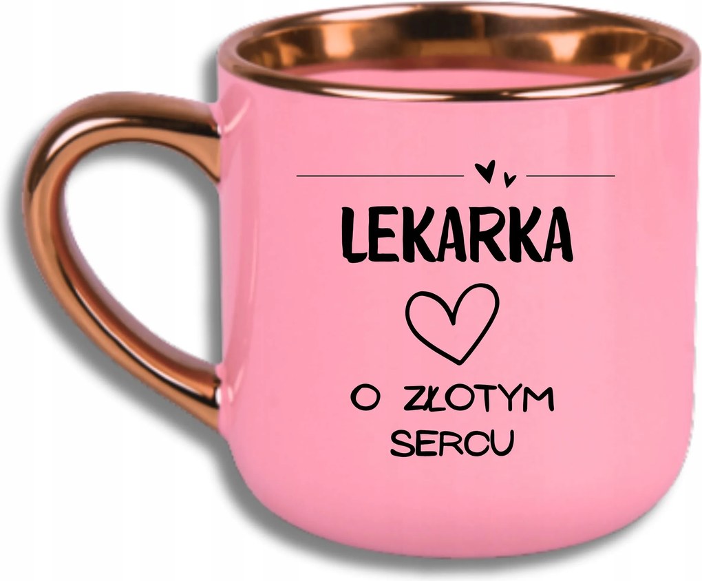 Bögre Rózsaszín Elegáns Nagy Vicces Ajándék Orvos