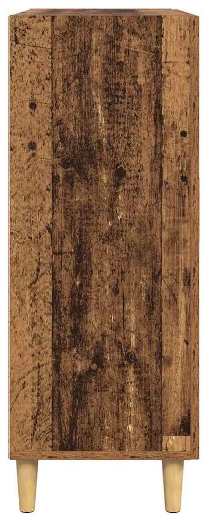 Széf fiókkal Régi fa 34 x 69,5 x 90 cm Faanyag